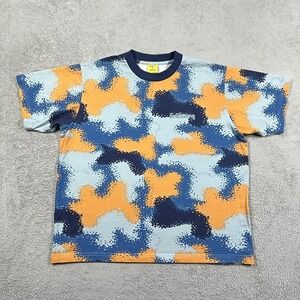 Golf Wang T Shirt Mens Small Spray Camo Tee Short Sleeve Cotton Shrunken